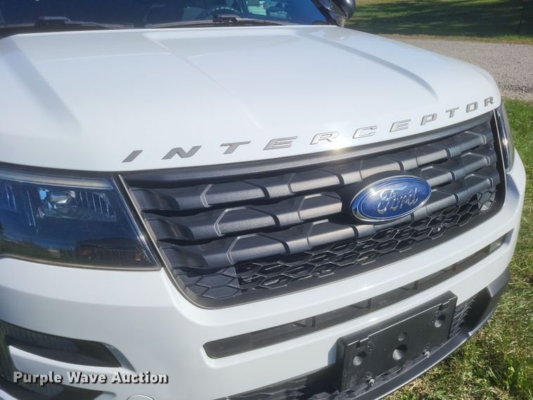 image for item DQ3723 2017 Ford  Explorer Police Interceptor  SUV