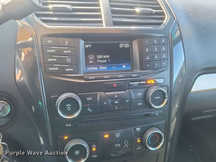 image for item DQ3723 2017 Ford  Explorer Police Interceptor  SUV