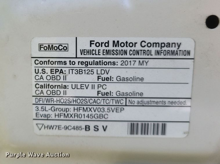 image for item DQ3723 2017 Ford  Explorer Police Interceptor  SUV