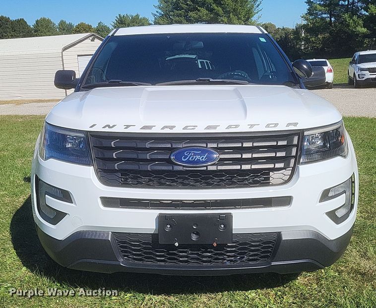 image for item DQ3724 2017 Ford  Explorer Police Interceptor  SUV