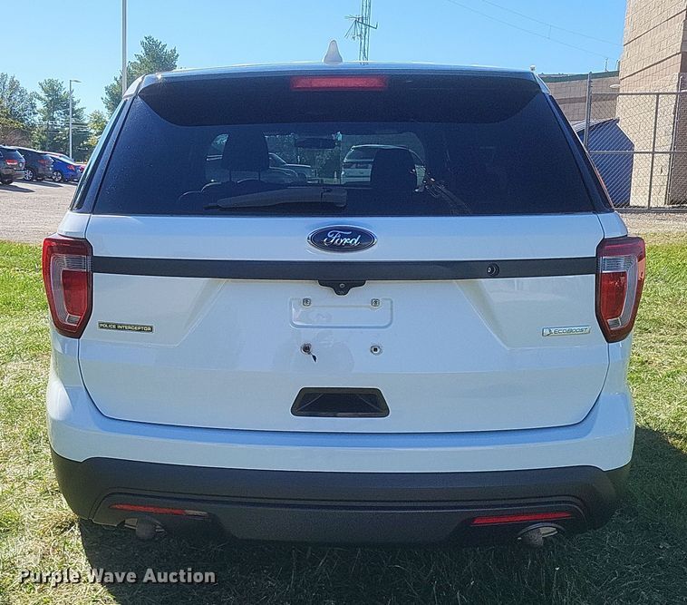 image for item DQ3724 2017 Ford  Explorer Police Interceptor  SUV