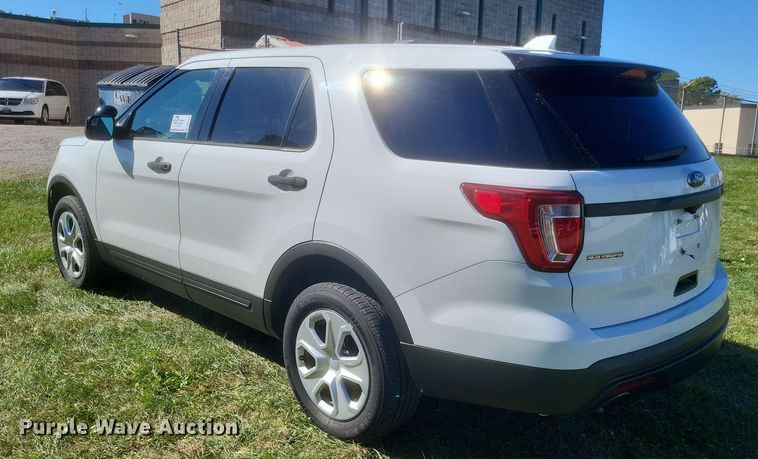 image for item DQ3724 2017 Ford  Explorer Police Interceptor  SUV