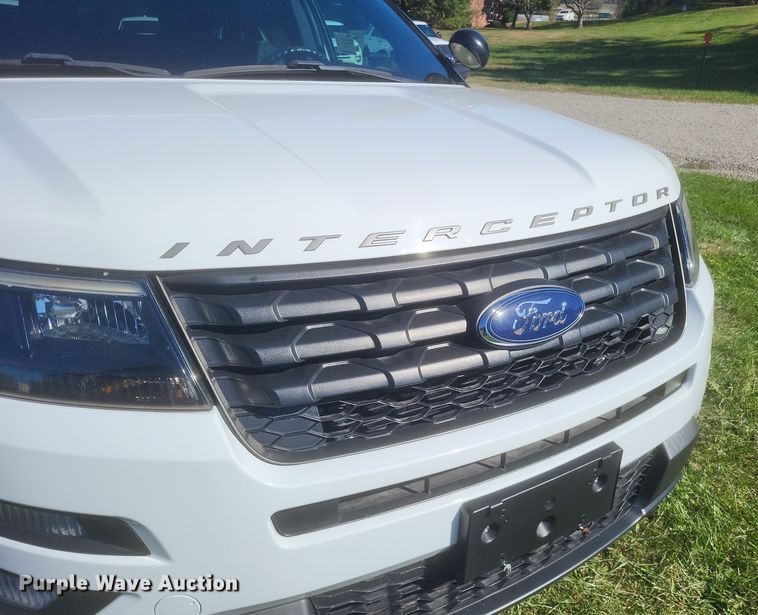 image for item DQ3724 2017 Ford  Explorer Police Interceptor  SUV