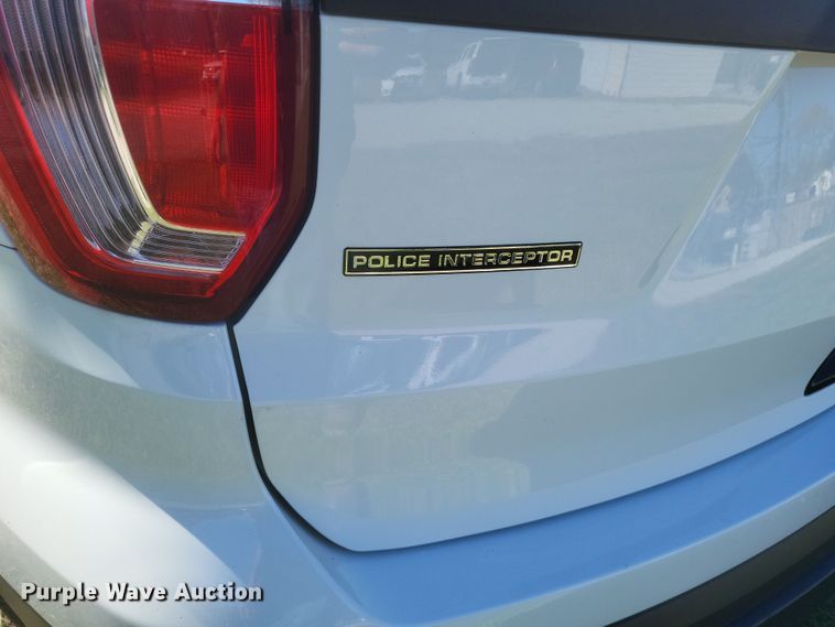 image for item DQ3724 2017 Ford  Explorer Police Interceptor  SUV