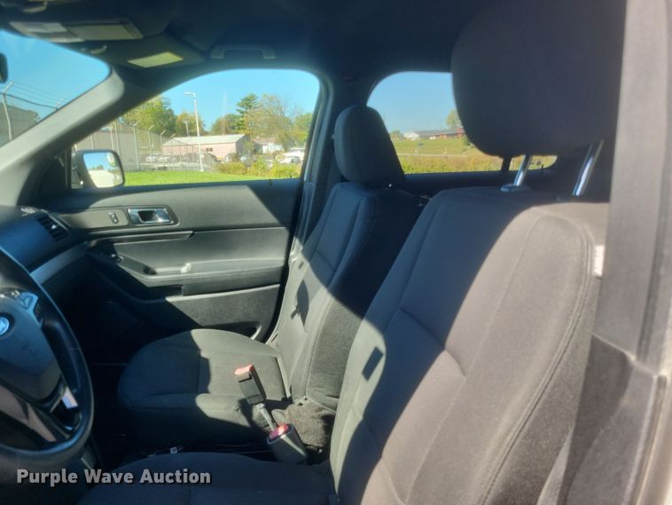 image for item DQ3724 2017 Ford  Explorer Police Interceptor  SUV