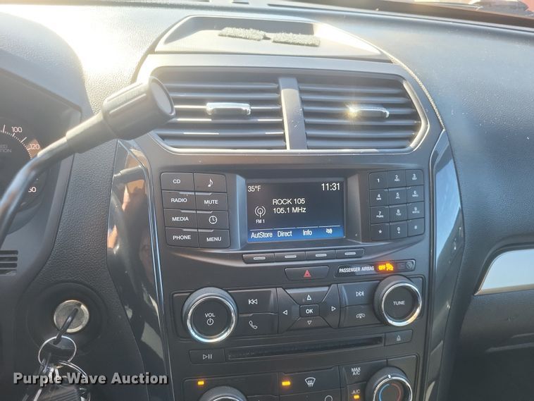 image for item DQ3724 2017 Ford  Explorer Police Interceptor  SUV