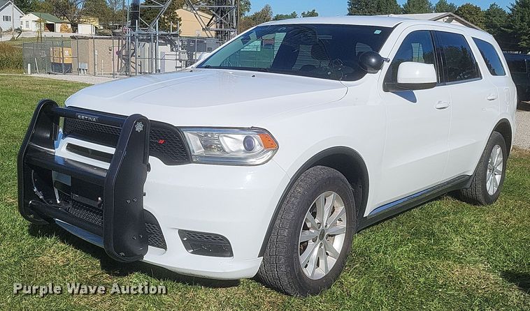 image for item DQ3726 2019 Dodge  Durango SSV Police SUV