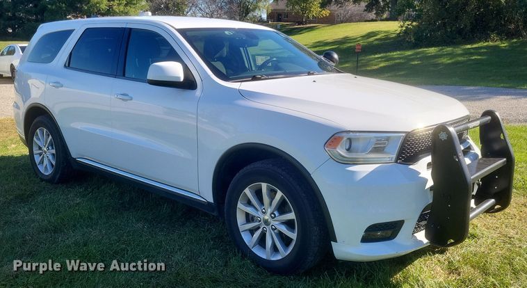 image for item DQ3726 2019 Dodge  Durango SSV Police SUV