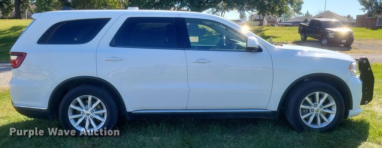 image for item DQ3726 2019 Dodge  Durango SSV Police SUV