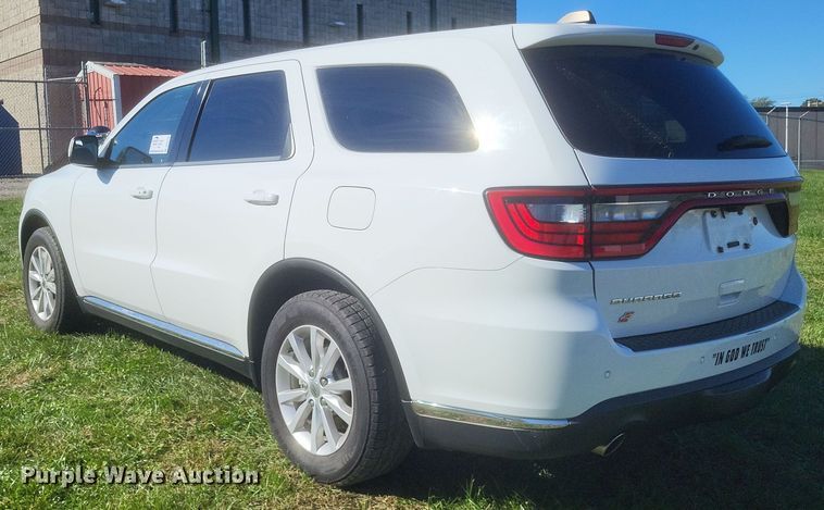 image for item DQ3726 2019 Dodge  Durango SSV Police SUV