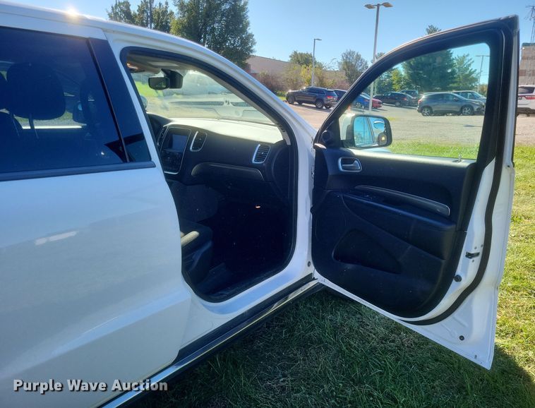 image for item DQ3726 2019 Dodge  Durango SSV Police SUV