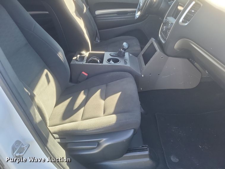 image for item DQ3726 2019 Dodge  Durango SSV Police SUV