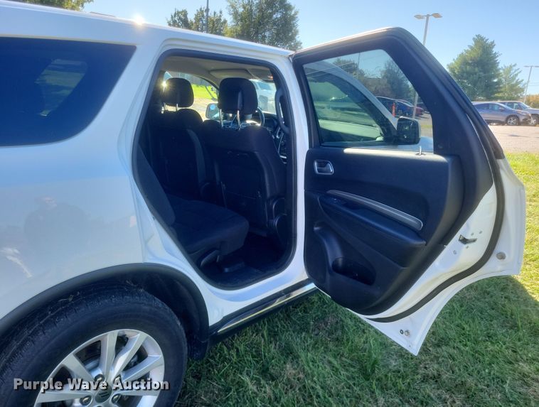 image for item DQ3726 2019 Dodge  Durango SSV Police SUV