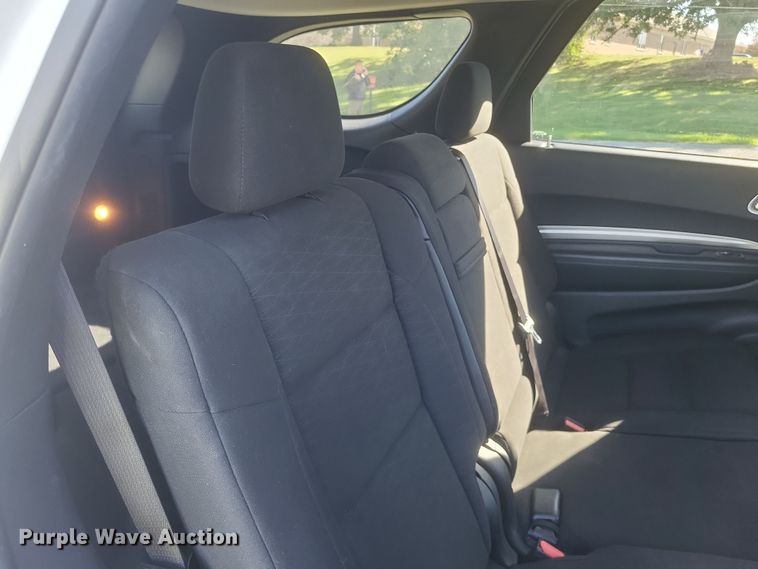 image for item DQ3726 2019 Dodge  Durango SSV Police SUV