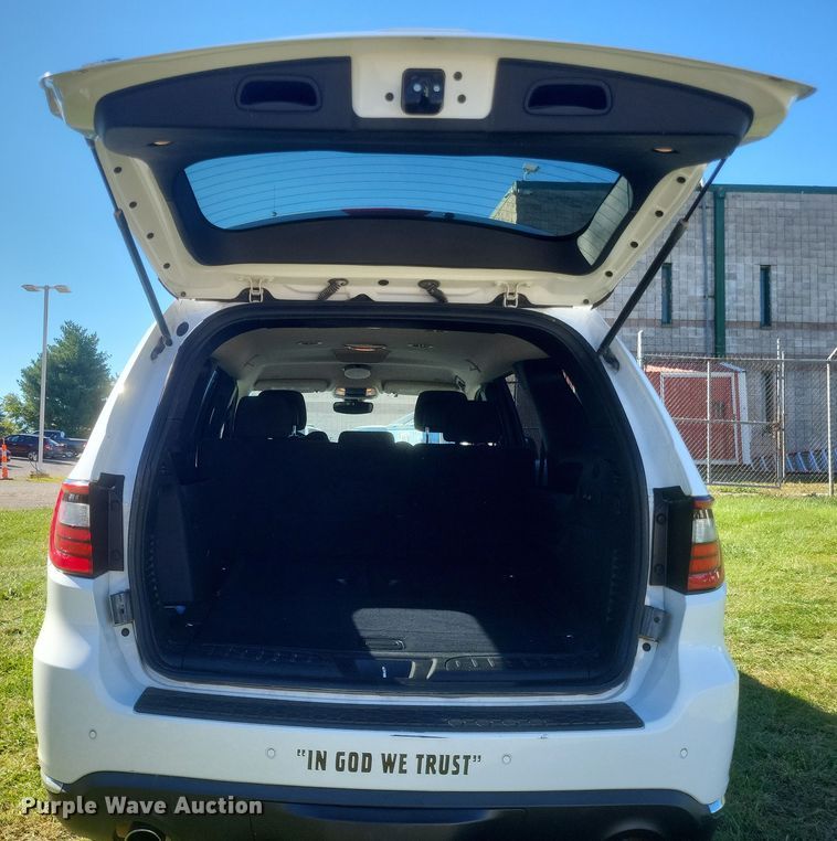 image for item DQ3726 2019 Dodge  Durango SSV Police SUV