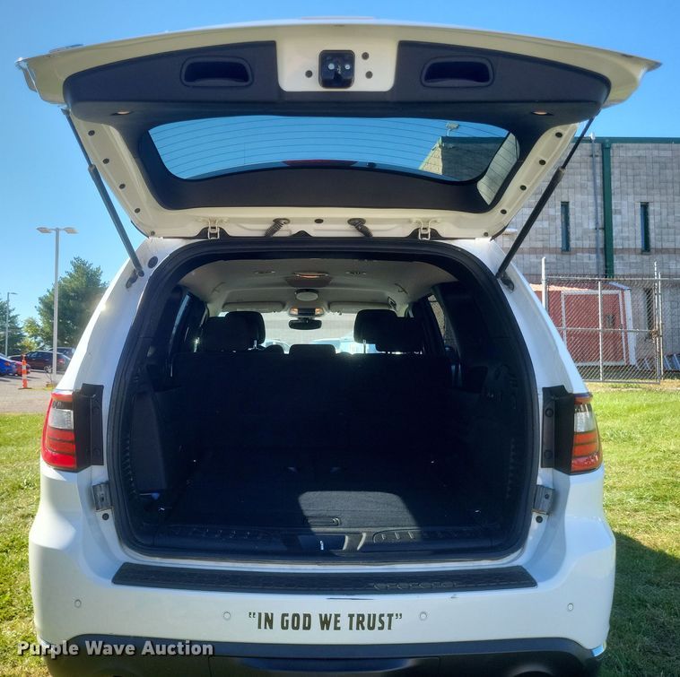 image for item DQ3726 2019 Dodge  Durango SSV Police SUV