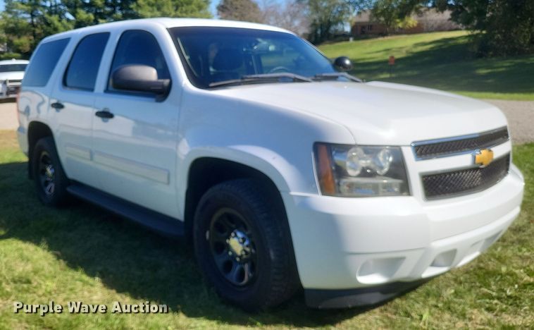 image for item DQ3727 2013 Chevrolet  Tahoe Police SUV