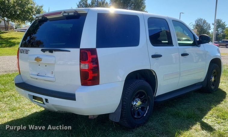image for item DQ3727 2013 Chevrolet  Tahoe Police SUV
