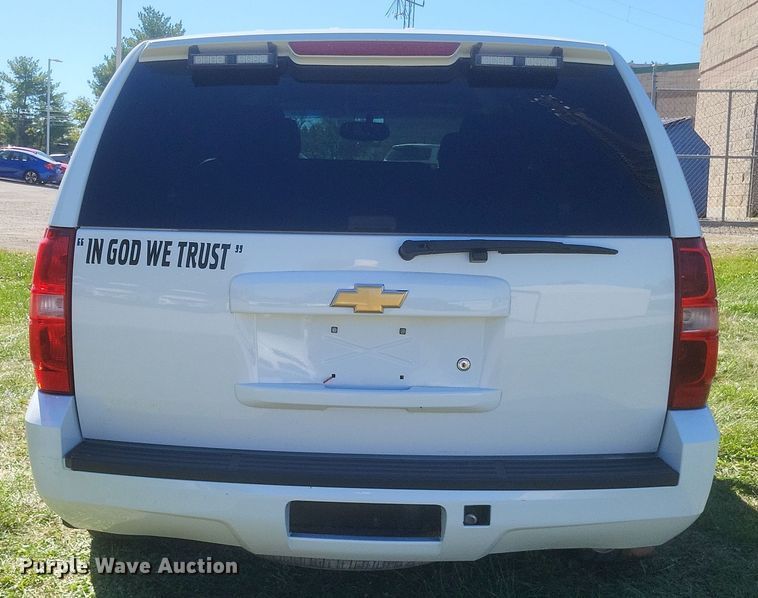 image for item DQ3727 2013 Chevrolet  Tahoe Police SUV