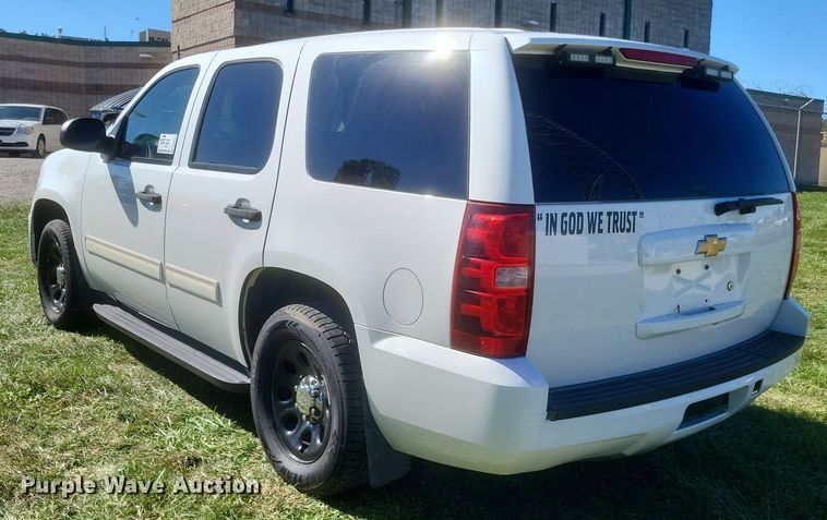image for item DQ3727 2013 Chevrolet  Tahoe Police SUV