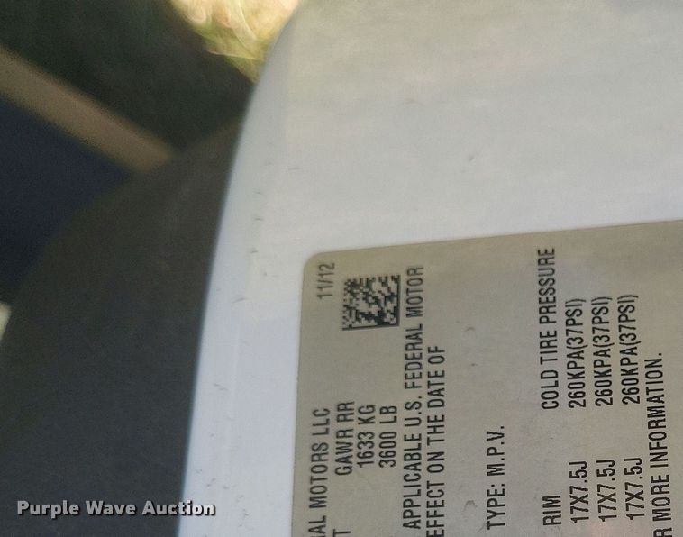 image for item DQ3727 2013 Chevrolet  Tahoe Police SUV