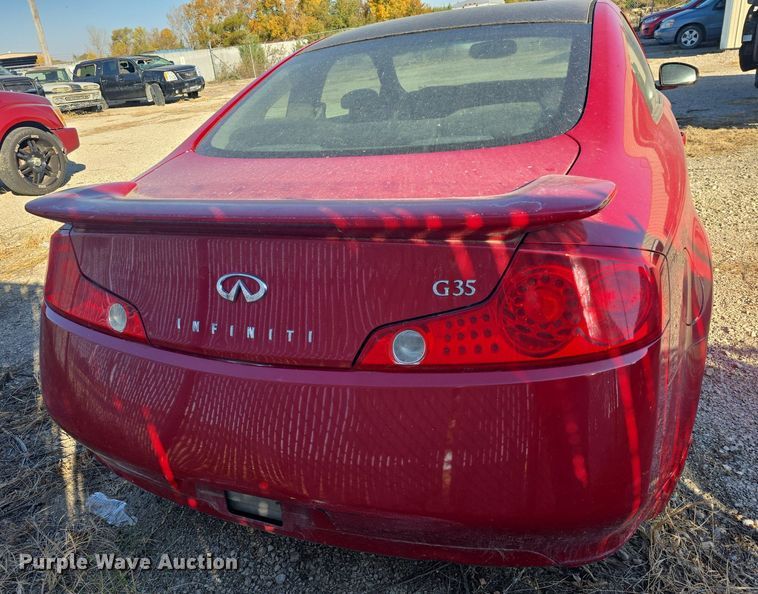 image for item DQ5228 2005 Infiniti G35 