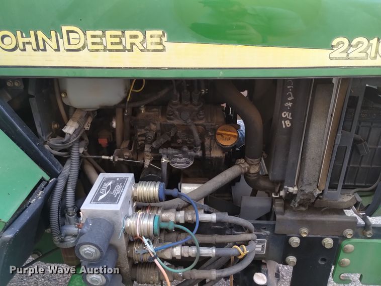 image for item DQ6193 2004 John Deere 2210 MFWD tractor