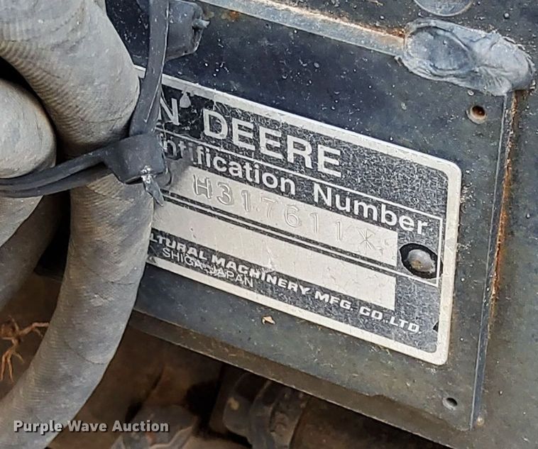 image for item DQ6193 2004 John Deere 2210 MFWD tractor