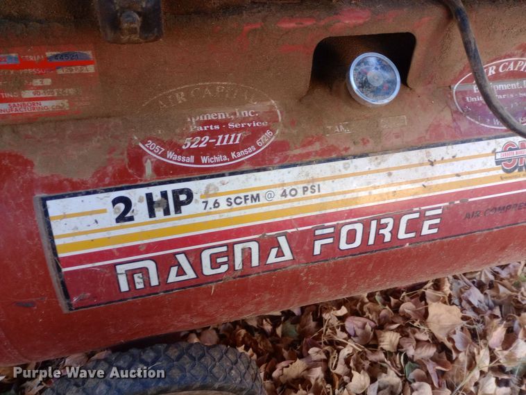 image for item DW0825 Magna Force 104A200-22 air compressor