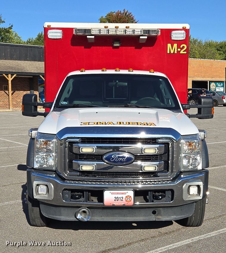 image for item DW2500 2012 Ford F450 Super Duty XLT ambulance