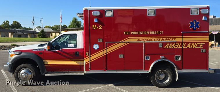 image for item DW2500 2012 Ford F450 Super Duty XLT ambulance