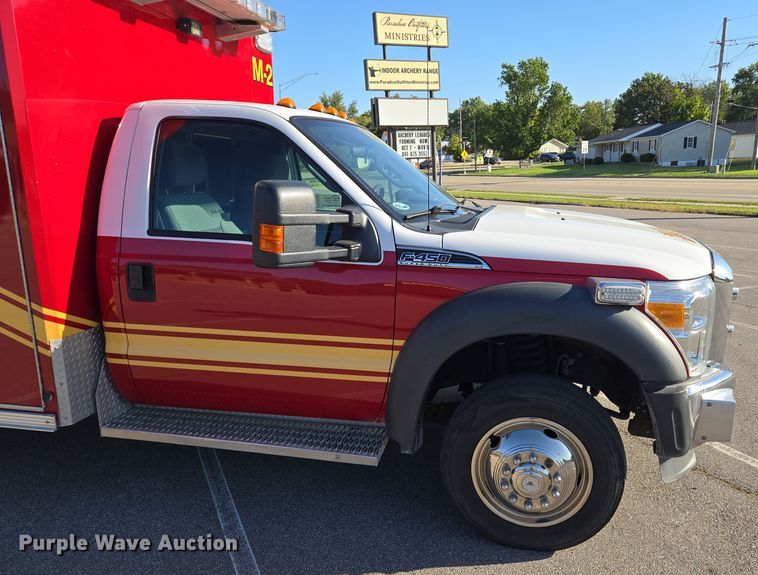 image for item DW2500 2012 Ford F450 Super Duty XLT ambulance