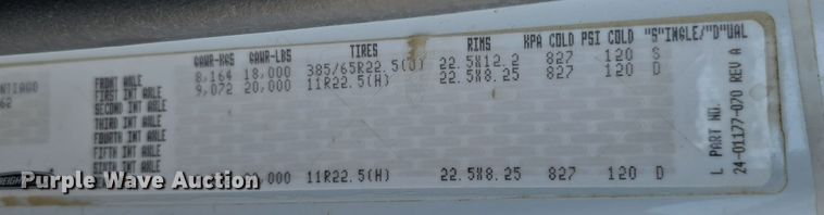 image for item DW3762 2010 Freightliner Business Class M2 dump truck