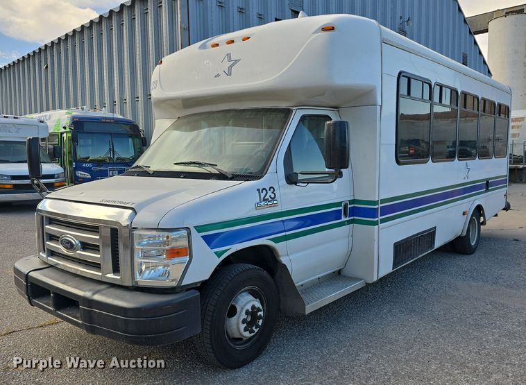 image for item DW3802 2012 Ford E450 Super Duty shuttle bus