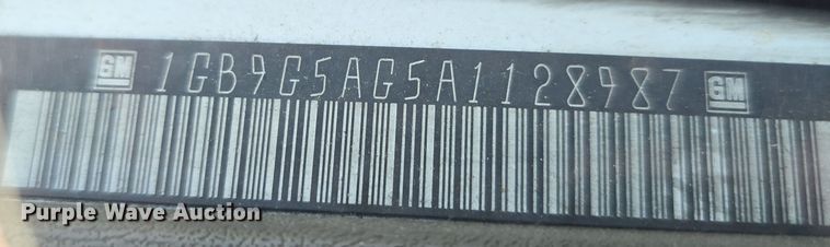 image for item DW3808 2010 Chevrolet 24' Glaval Titan shuttle bus