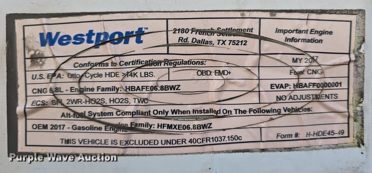 image for item DW3809 2017 Goshen Impulse Ford 220 shuttle bus