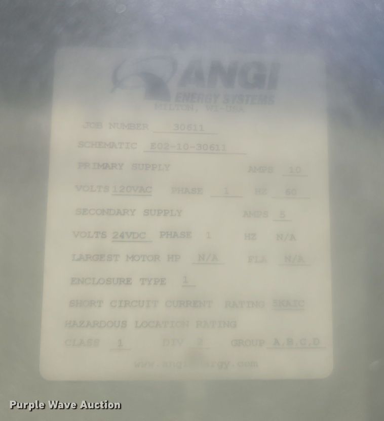 image for item DW3811 (2) ANGI Q-S50E4C75 CNG fueling station