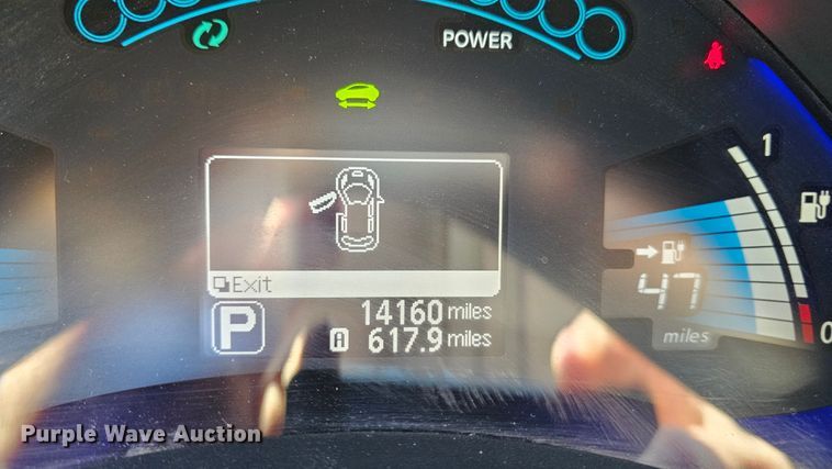 image for item DW3849 2015 Nissan Leaf 