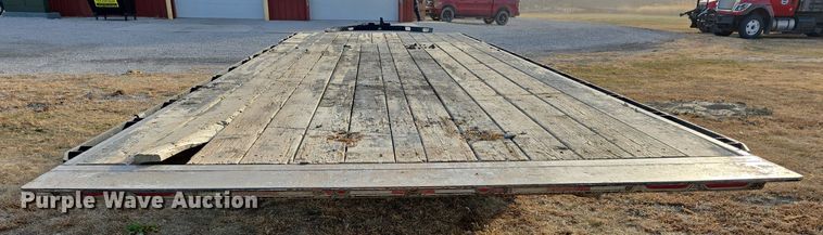 image for item DW3864 2018 Rice Trailer Company 1500 SLE tilt deck equipment trailer