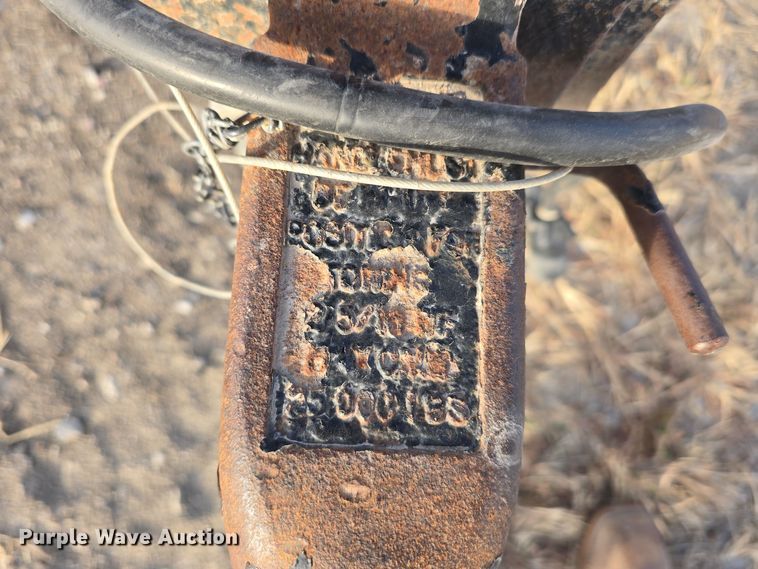 image for item DW3864 2018 Rice Trailer Company 1500 SLE tilt deck equipment trailer