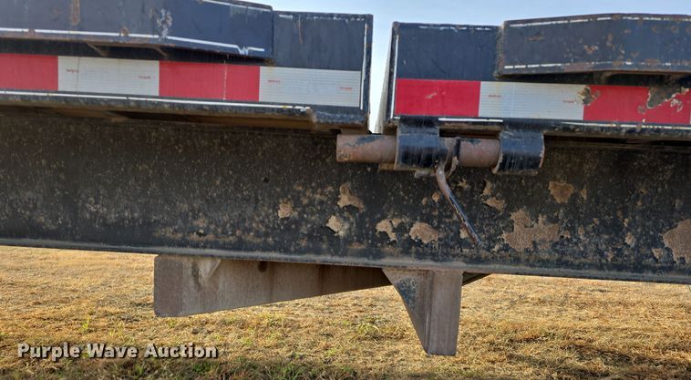 image for item DW3864 2018 Rice Trailer Company 1500 SLE tilt deck equipment trailer