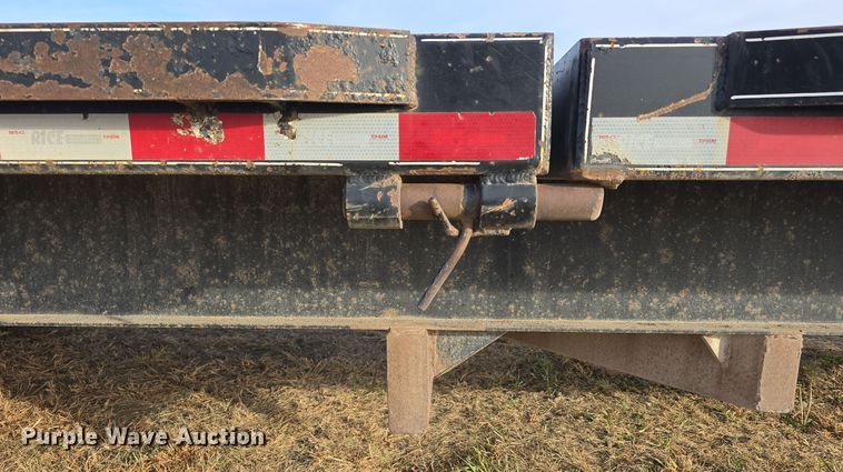 image for item DW3864 2018 Rice Trailer Company 1500 SLE tilt deck equipment trailer