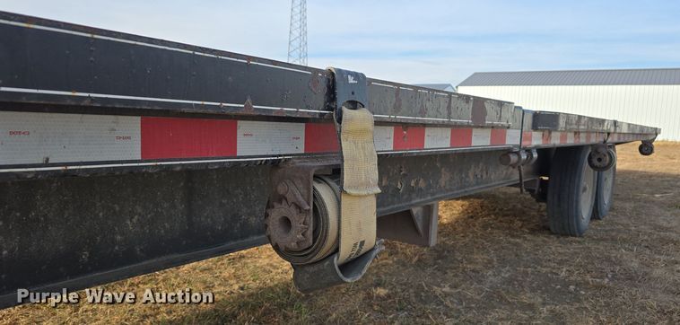 image for item DW3864 2018 Rice Trailer Company 1500 SLE tilt deck equipment trailer