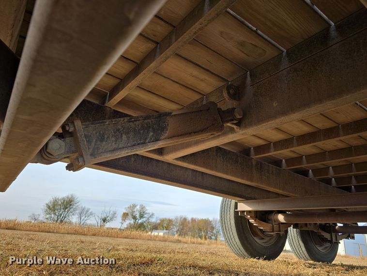 image for item DW3864 2018 Rice Trailer Company 1500 SLE tilt deck equipment trailer