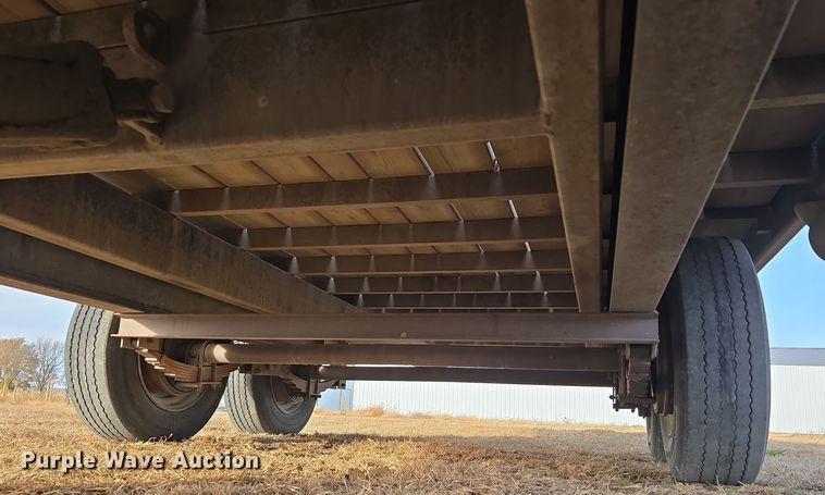 image for item DW3864 2018 Rice Trailer Company 1500 SLE tilt deck equipment trailer