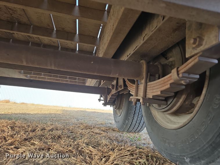 image for item DW3864 2018 Rice Trailer Company 1500 SLE tilt deck equipment trailer