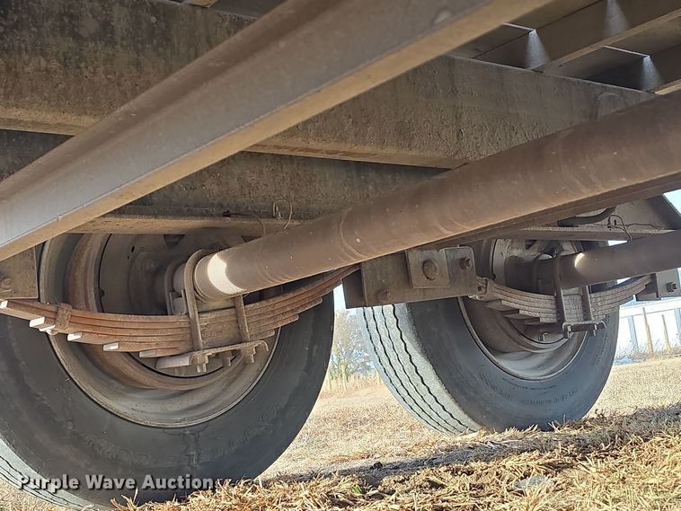 image for item DW3864 2018 Rice Trailer Company 1500 SLE tilt deck equipment trailer