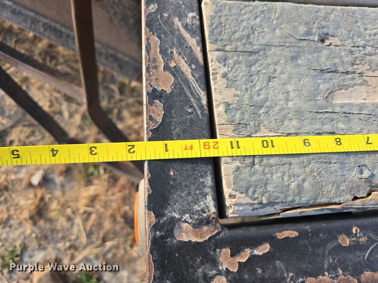 image for item DW3864 2018 Rice Trailer Company 1500 SLE tilt deck equipment trailer