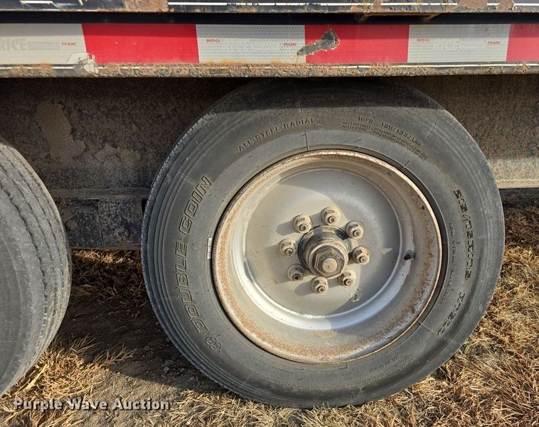 image for item DW3864 2018 Rice Trailer Company 1500 SLE tilt deck equipment trailer