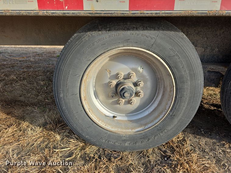 image for item DW3864 2018 Rice Trailer Company 1500 SLE tilt deck equipment trailer